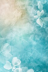 a background image for a flyer about healing, pastel colors, use turquoise as the main color