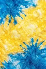 blue and yellow tiedye background 