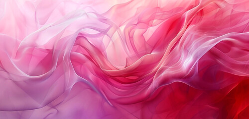 Obraz premium serene blend of rose red and lavender, ideal for an elegant abstract background