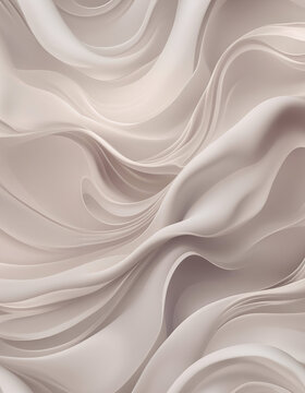 Quiet and mesmerizing off-white wavy background