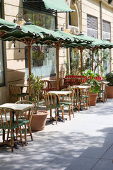 cafe in the city