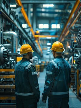 engineer team  full skill quality for maintenance and training  in industry factory worker , warehouse Workshop for factory operators, mechanical engineering team production