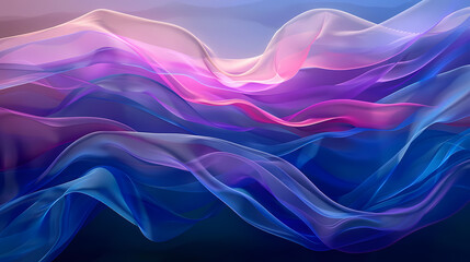 Obraz premium Harmonic Waves: A Symphony of Colors