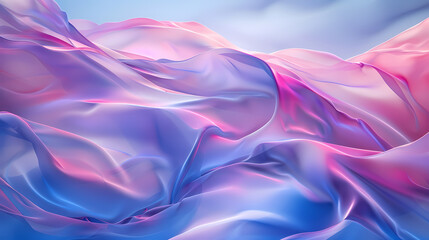 Fototapeta premium Harmonic Waves: A Symphony of Colors