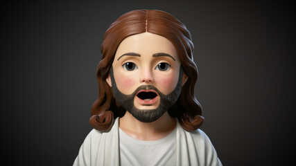 Exquisite figurine of Jesus Christ, crafted with attention to detail, perfect for decor or spiritual inspiration