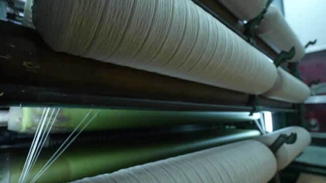 workshop in chemical fiber plant