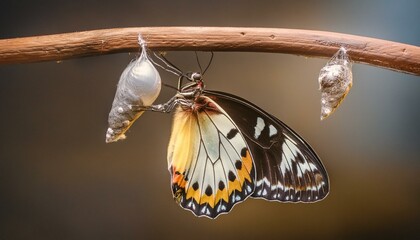 butterfly on a tree