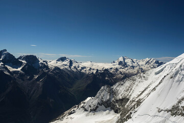 landscape from bishorn summit during summer