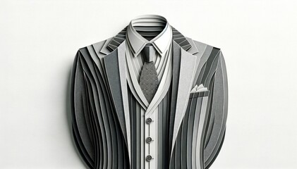 Timeless Elegance: Man in Three-Piece Suit