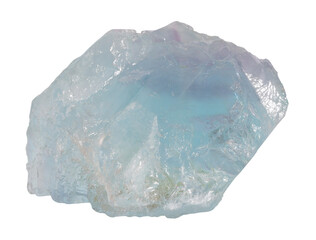 Fluorite fluorspar calcium fluoride mineral stone isolated on white background. Mineralogy stones...