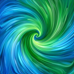 Fototapeta premium blue and green spacy swirl background