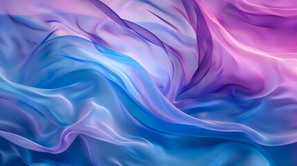 Fluid Motion: A Canvas of Light and Color