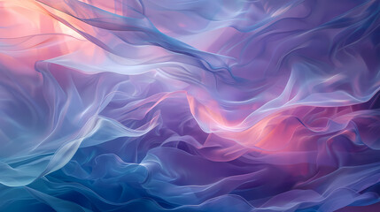 Obraz premium Fluid Motion: A Canvas of Light and Color