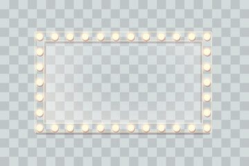 a front view marquee with glow lights © ifh85