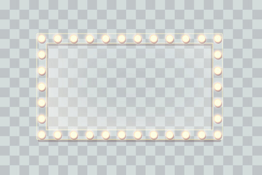 a front view marquee with glow lights