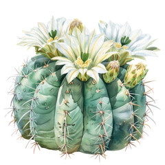 Fototapeta premium cactus isolated on white