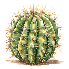 cactus isolated on white