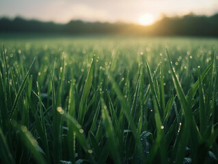 Obraz premium Photo of an agricultural field