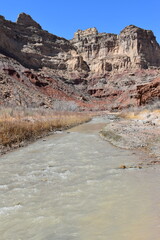 river in the desert