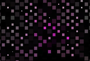 Dark Purple vector backdrop with lines, rectangles.