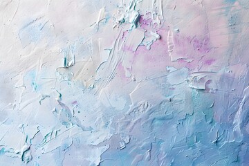 Multicolored texture painting. Abstract art background. Oil or acryl on canvas. Rough brushstrokes of paint. Delicate colors. Closeup of a painting by oil and palette knife.