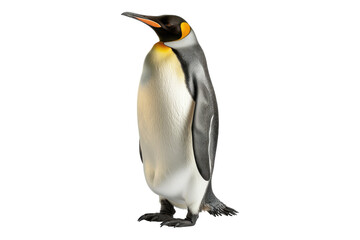 Penguin isolated on transparent background