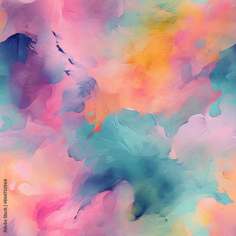 Sticker abstract watercolor background