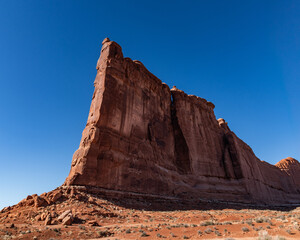 Tower of Babel in Archess National park on a Sunny Spring Day 