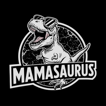 2026 mother day motherhood vector design, Mamasaurus