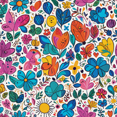 seamless floral pattern