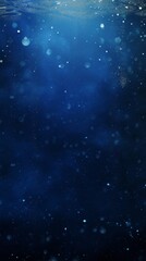 Naklejka premium Dark Blue Background With Water Bubbles