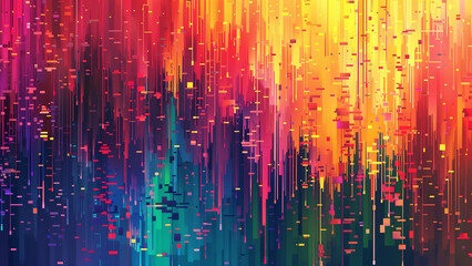 Pixelated Rainbow: An 8-Bit Color Spectrum