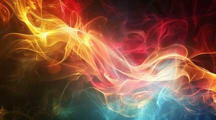 Abstract Light Visuals Background