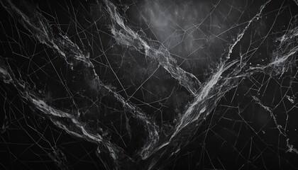 a digital illustration of a grungy pattern of scratches a dirt in gray on black background