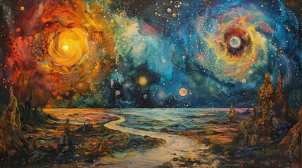 Stellar Landscape Celestial Horizons