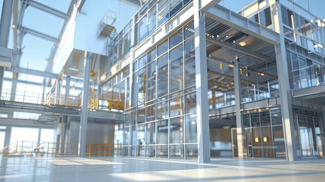 Experience advanced construction planning through visualized building simulations and material optimization in Virtual Reality.