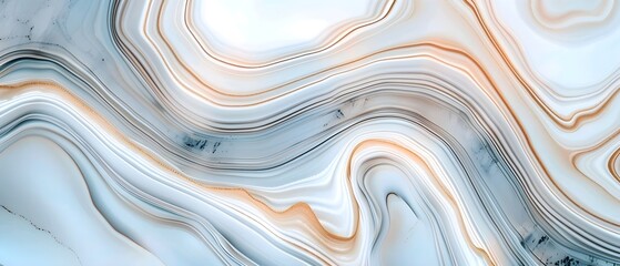 Abstract marble stone texture background with smooth wavy lines, elegant and modern design. 