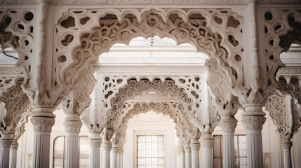 Obraz premium a piece of intricate architectural marvel that the ancients built.