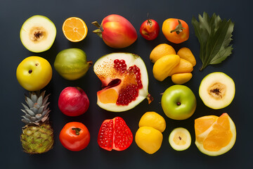 Healthy food ideas fruits