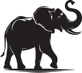 elephant cartoon illustration, elephant cartoon vector