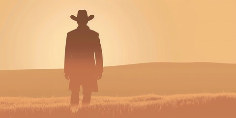 cowboy background image for country music, wild west, western