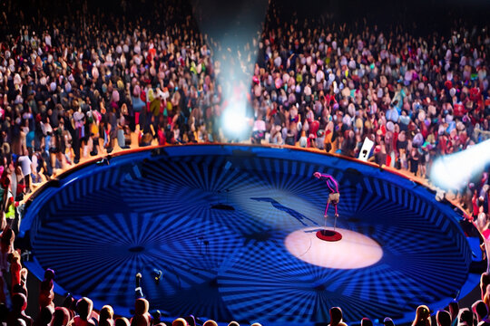 Spectacle et foule