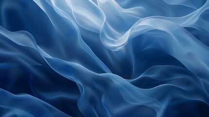 Obraz premium blue wave background