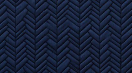 Blue Zigzag Textured Fabric Design