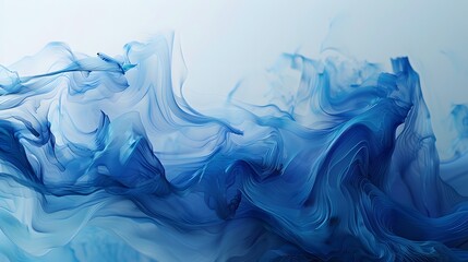 Fototapeta premium blue wave background