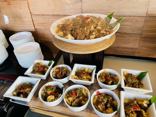 Batagor is authentic street food from Bandung, west java, indonesia. Made from dumpling skin and tofu.