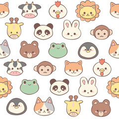 seamless pattern with animals