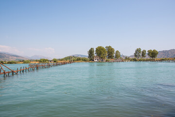 Butrint national archeological park in Albania