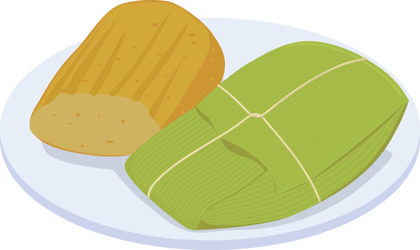 A pamonha &eacute; um prato tradicional brasileiro feito de milho mo&iacute;do, embrulhado em palha de milho e cozido, resultando em uma deliciosa e saborosa iguaria.