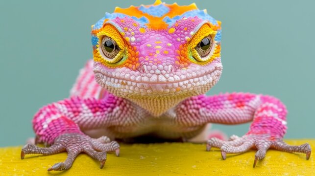 Alien creature s mesmerizing eyes  galaxies of color and depth hint at profound intelligence